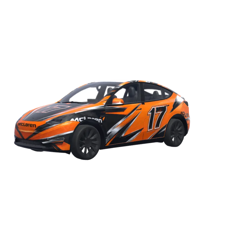 McLaren F1 Number 17 3D preview