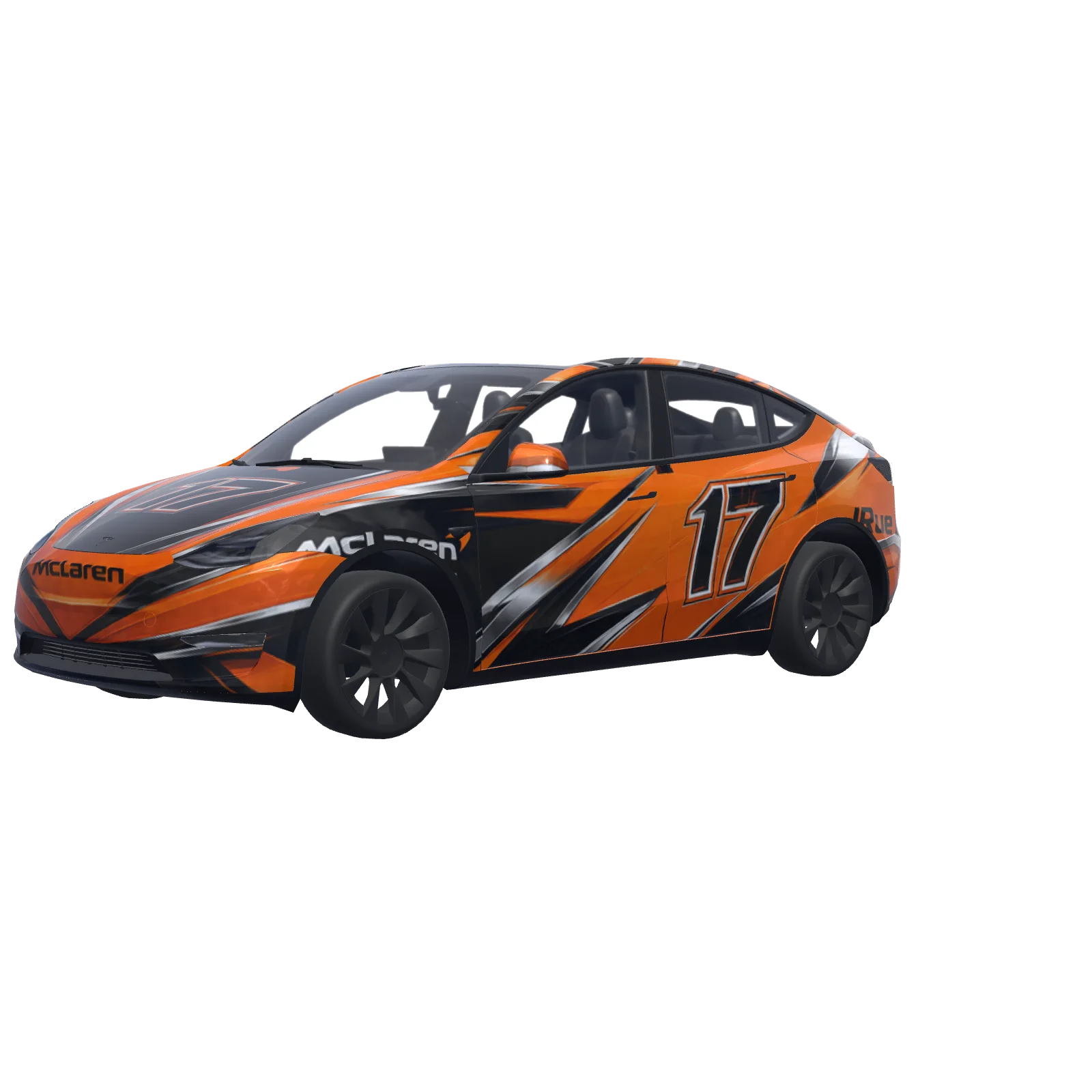 McLaren F1 Number 17 3D preview