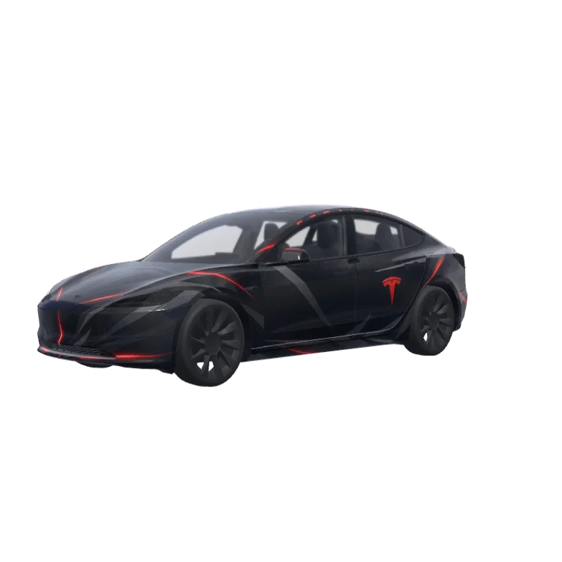 Stealth Mode with Carbon Spoiler 3D preview