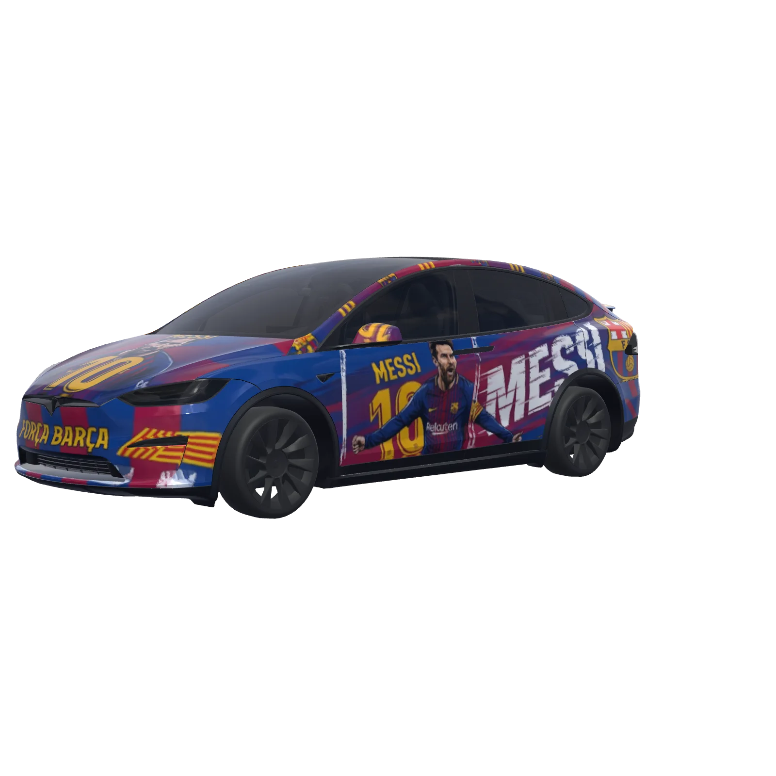 Barcelona & Messi 10 3D preview