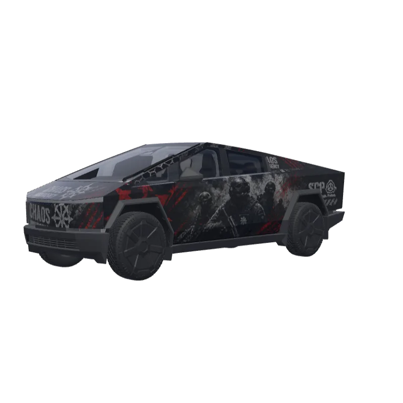 Chaos Insurgency Tactical · Cybertruck wrap in 3D