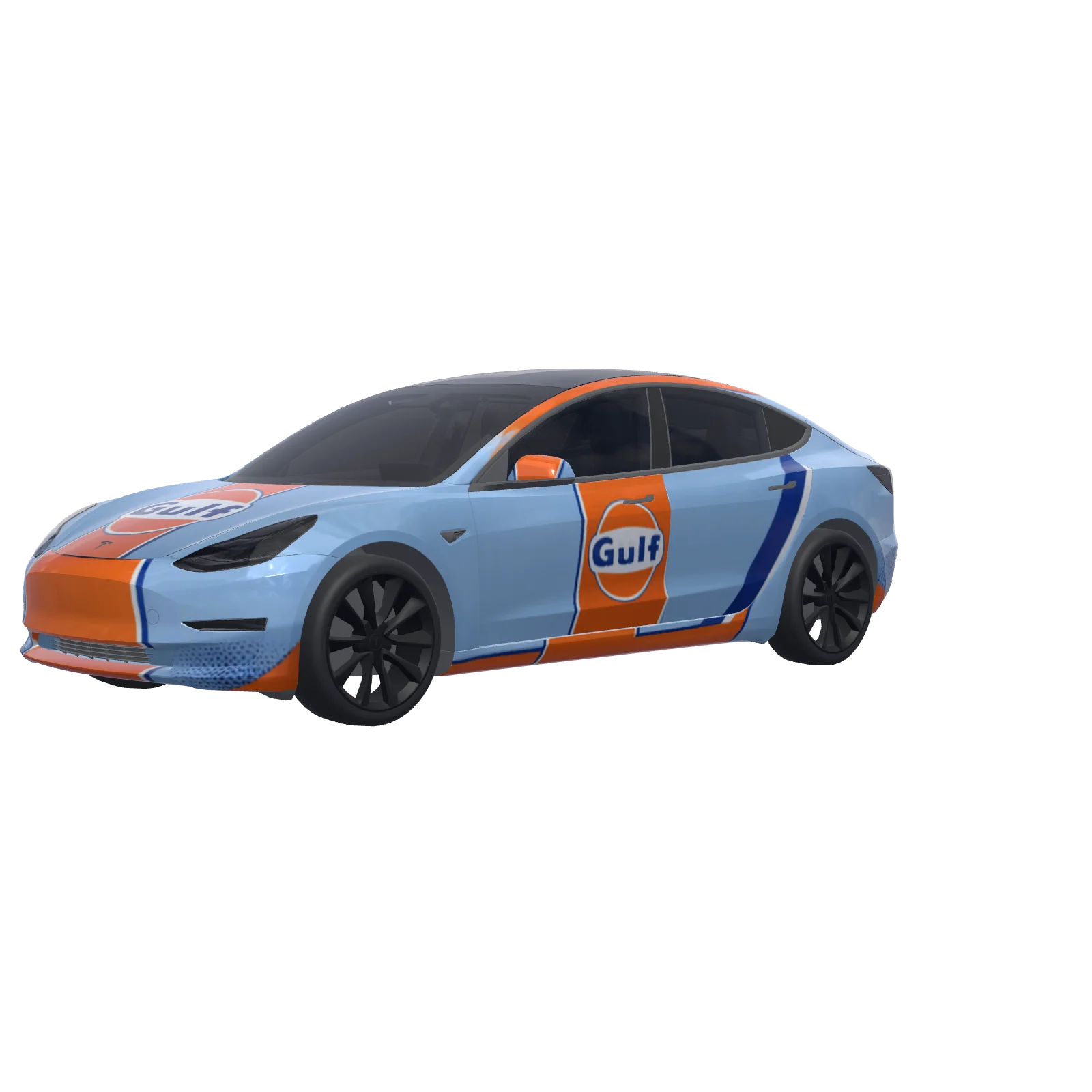 Aperçu 3D Gulf Racing Stripes