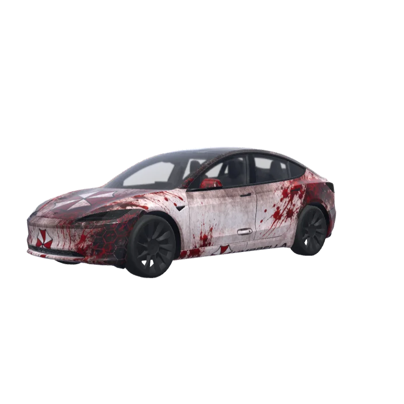 Umbrella Corporation · Model 3 (2024+) Standard & Premium wrap in 3D