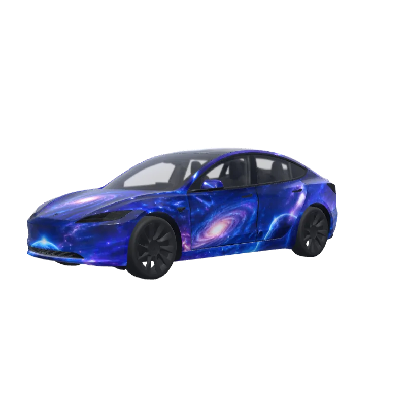 Starry Galaxy Gradient 3D preview