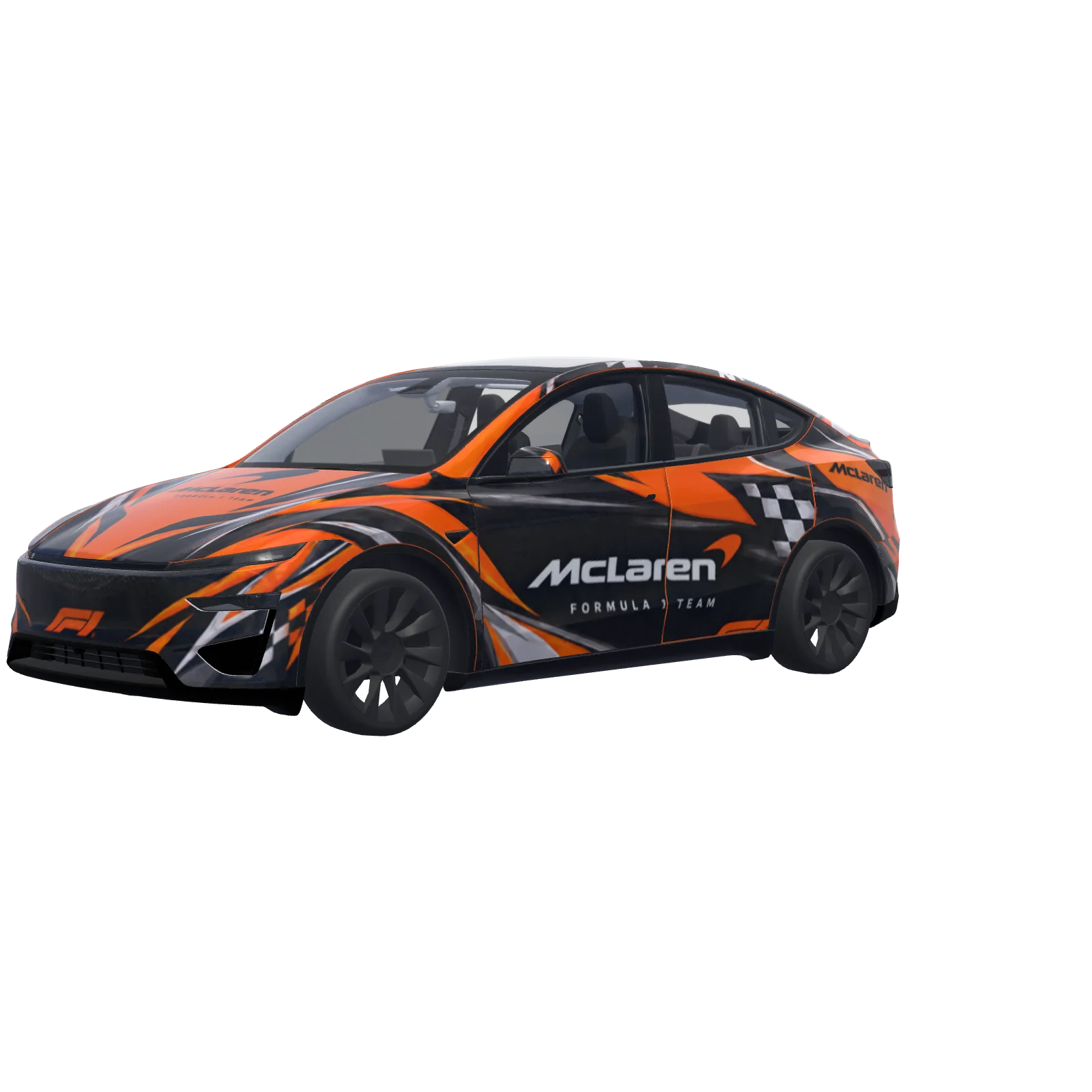 McLaren F1 Papaya 3D preview