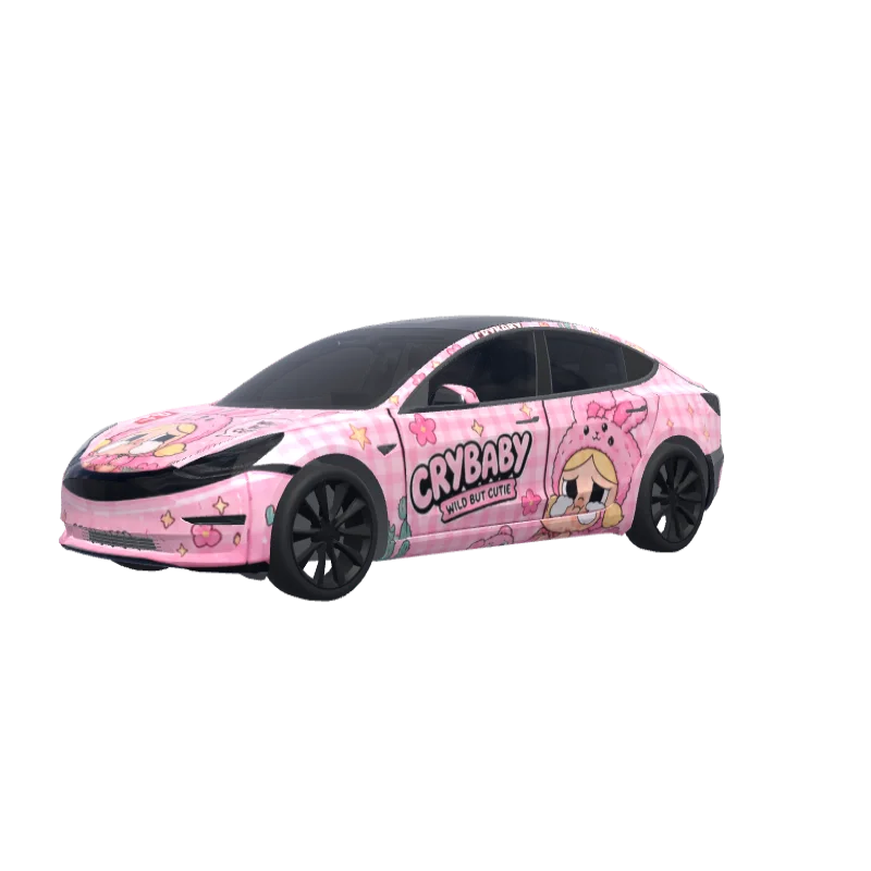 Crybaby Wild but Cutie · Model 3 wrap in 3D