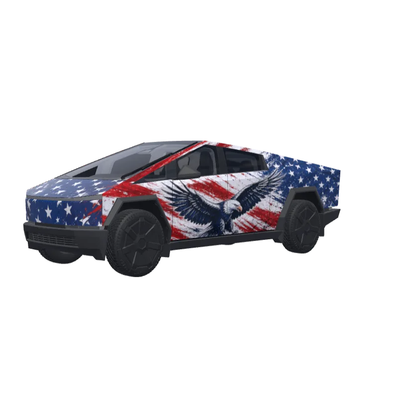 American Flag 3D preview