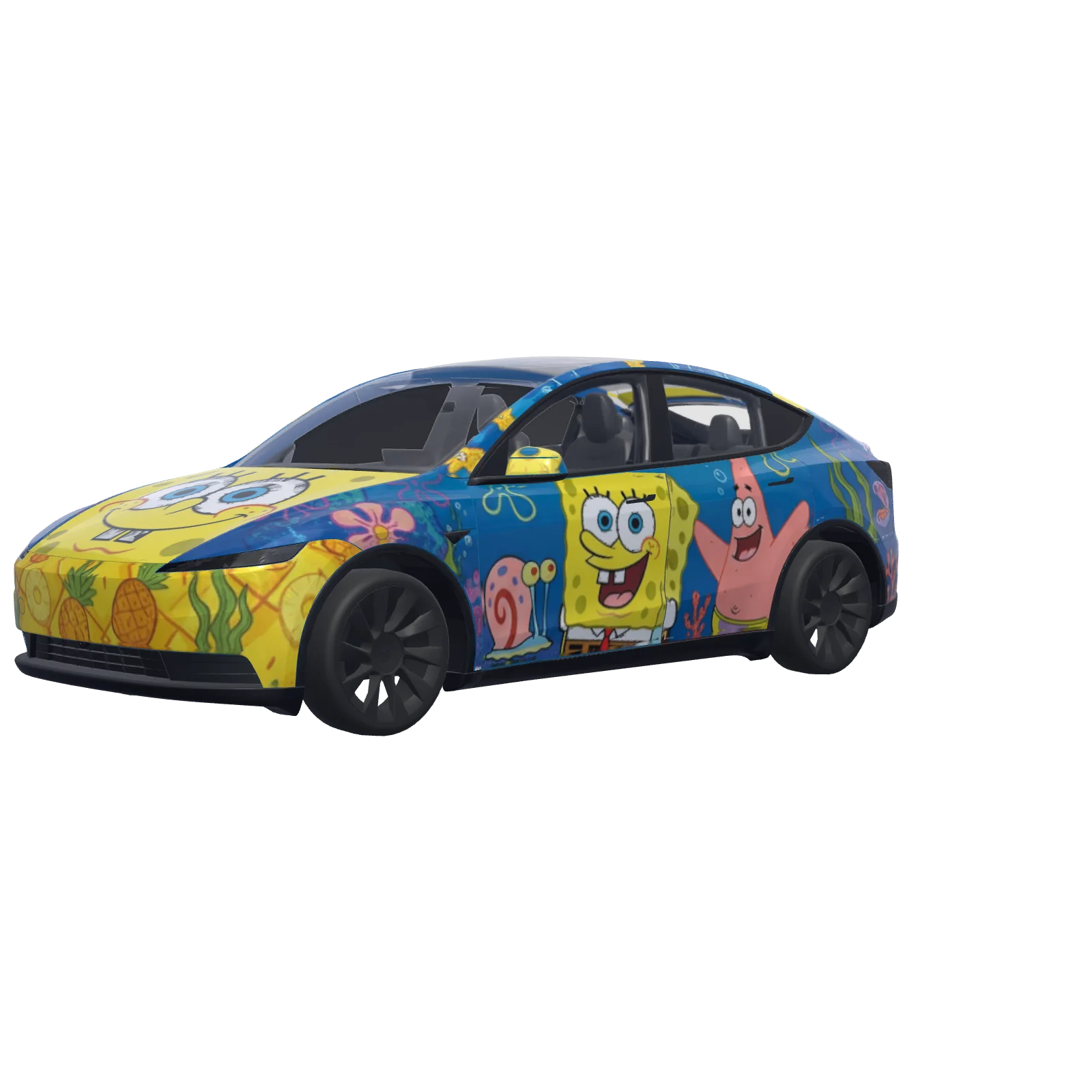SpongeBob Yellow & Ocean Blue 3D 미리보기