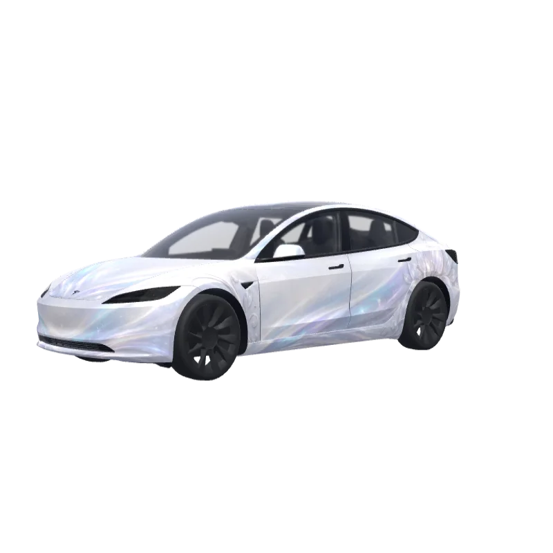 Sparkling Pearl White 3D preview
