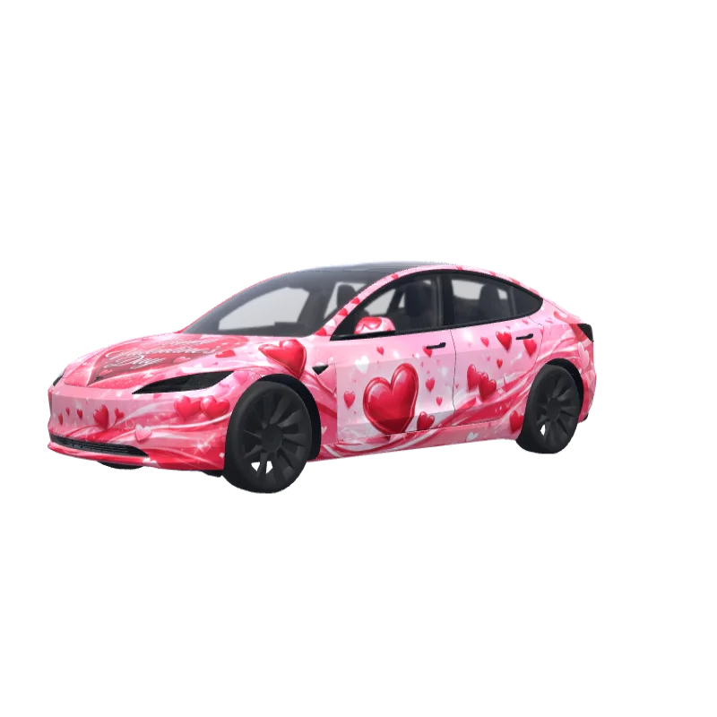 Valentine's Day Hearts 3D preview