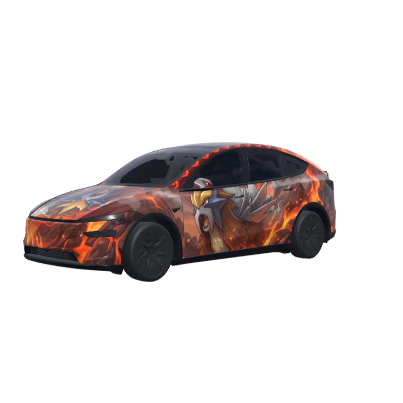 Entei Pokémon · Model Y L wrap in 3D