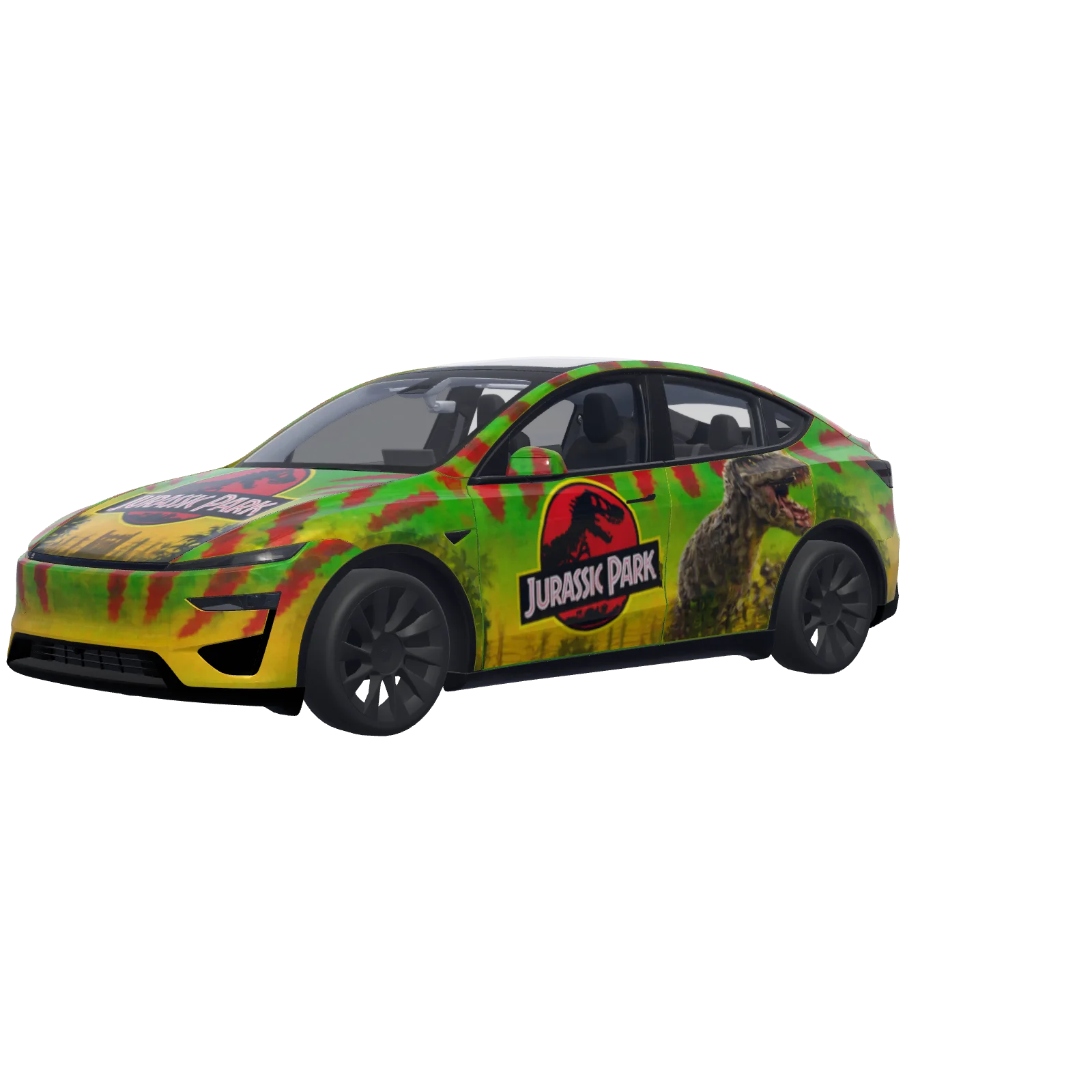 Vista previa 3D de Jurassic Park Tour Car