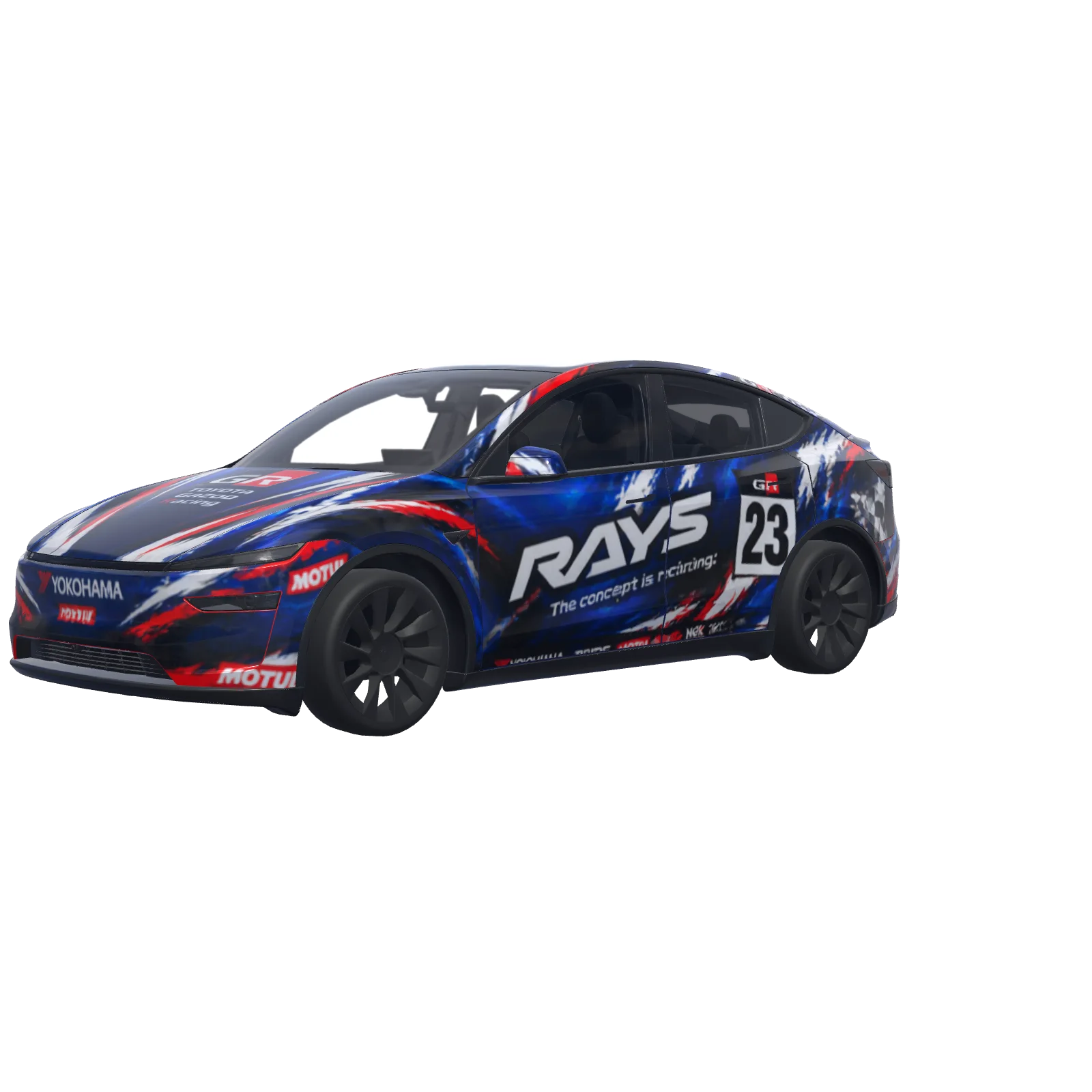 Sponsor Decal Race Livery 3D preview