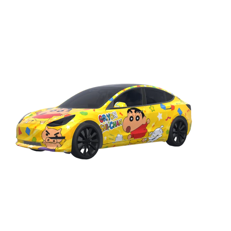 Crayon Shin-chan Skin · Model 3 wrap in 3D