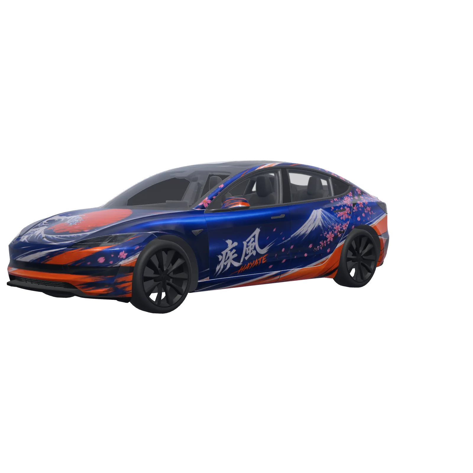 Anteprima 3D Metallic Blue JDM Street Racer